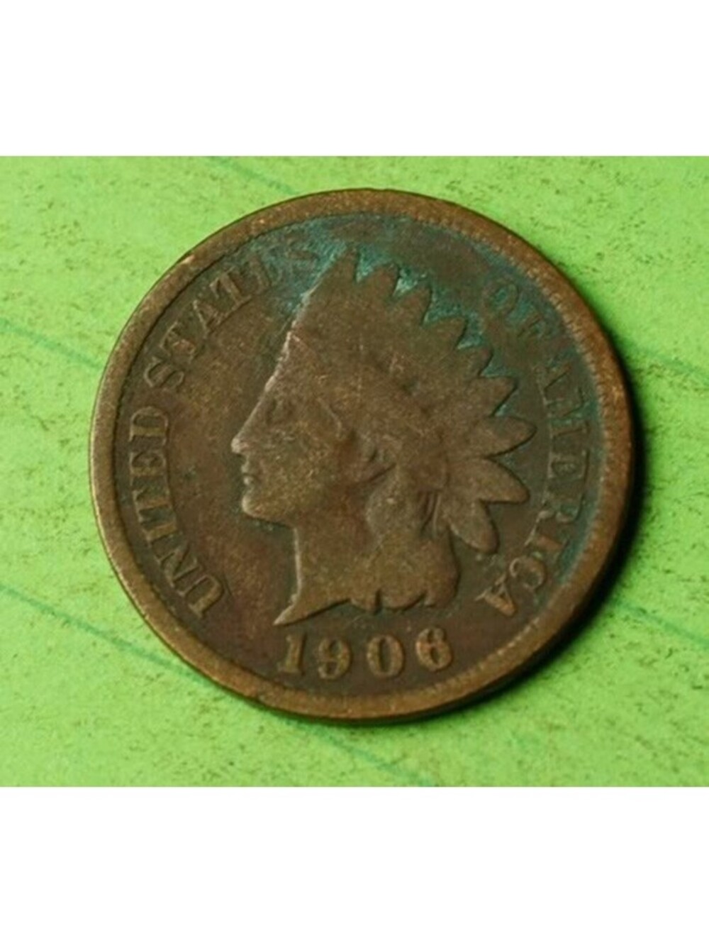 X368 1906 Indian Head Cent Penny 1c - Check Out Our eBay Store - old coin money